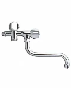 Rubinetto lavatrice snodato 1/2"