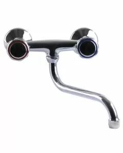 Gruppo lavello cromato