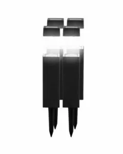 Lampada solare led square abs pz 4 gl1070 ezsolar