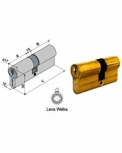 Cilindro infilare 60-22-28 600.22.28 welka