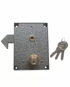 Serratura cancelli scorrev.cilind.lungo sx 50 fpb