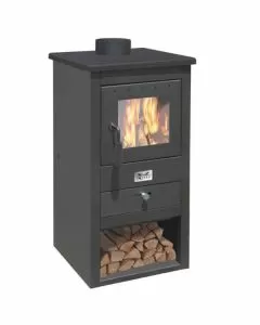 Stufa legna athena small antracite mille