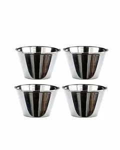 Stampo budino inox pz 4 delicia tescoma