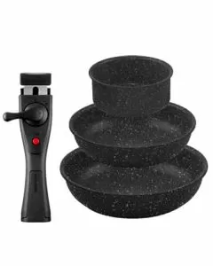 Padelle+casseruola set pz 4 bolzano ballarini