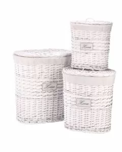 Cestone vimini ovale beira pz 3 ad