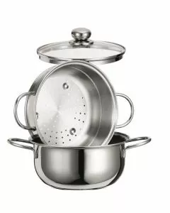 Vaporiera inox cm 20 star inoxriv