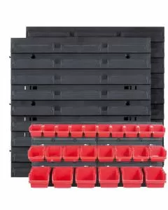 Pannello forato plastica kit kor 2 80x40 kisten