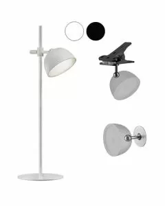 Lampada tavolo dimmerabile magnetika nera shot