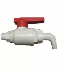 Rubinetto nylon sfera m 1" x30
