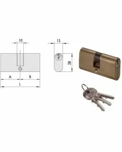 Cilindro inf.ovl.80,7-27,7-53,0 08210-16-0 cisa