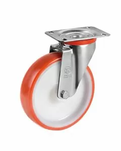 Ruota poliuretano pg 100x85 150x35 604204 tr