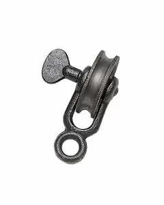 Carrucola ghisa ruota sfilare mm 60