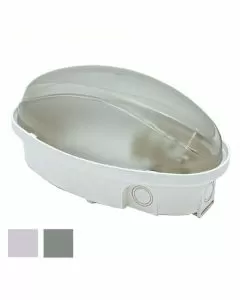 Plafoniera ovale bianca 62720 fme