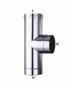 Gomito t inox 13 laterale m ala