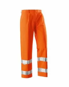 Pantalone alta visibilita' reflex arancio 52