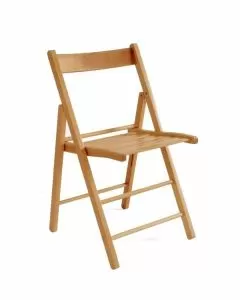 Sedia legno pieghevole birreria faggio vette 10026