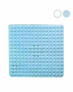 Tappeto doccia non slip bianco cm 50x50 ridap