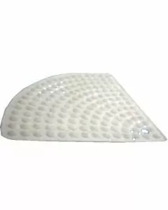 Tappeto doccia non slip angol. bianco cm 60 ridap