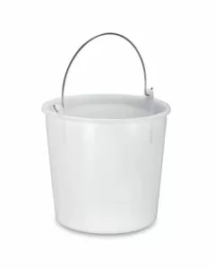 Secchio polietilene bianco l 30 7300p giganpl