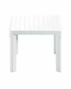 Tavolo resina tip quadro bianco 47x 47 1022 scab