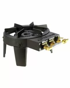 Fornellone gas gpl 3 piedi ghisa 3 rubinetti