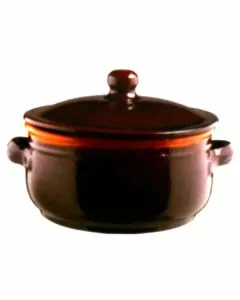 Tegame 2 manici alto coperchio cm 27 bruna coli'