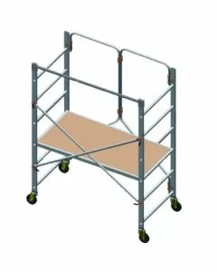 Trabattello alluminio piego special h 198 facal