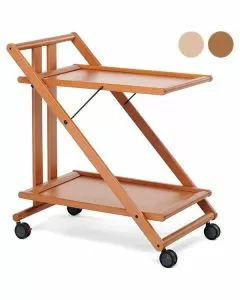 Carrello sprint noce 69x45 h 77 foppapedretti