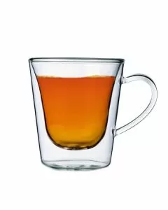 Tazza caffe vetro americano pz 2 cc 295 l.bormioli
