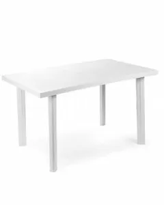 Tavolo resina velo bianco 126x76 progarden