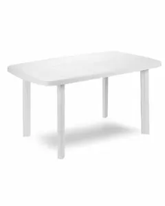 Tavolo resina faro bianco 137x85 progarden
