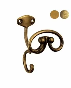 Appendiabiti ottone antico 75x106 10393 ms
