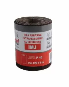 Tela smeriglio resinata rt 120 m 5 gr 80 imperial