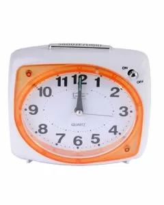 Orologio sveglia oval arancio 13 h 11,0 xtra 07146