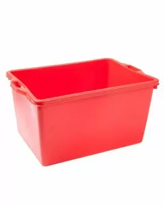Cesta rettang.asti rossa l 65 65x42 h 33 ics