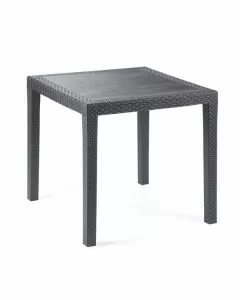 Tavolo resina king antracite 79x79 progarden
