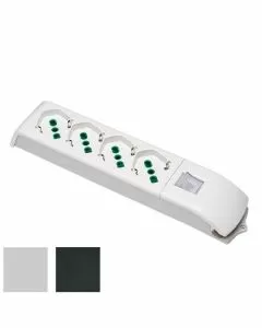 Multipresa 4x2pt sk int no cavo b fido 410120 fme