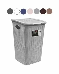 Portabiancheria elegance grigio 50 stefanpl