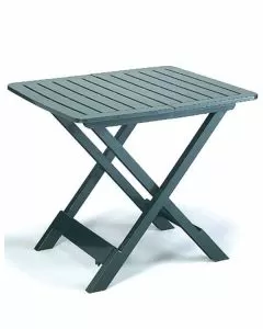 Tavolo resina piegh.tevere verde 79x72 progarden