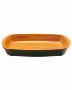 Teglia rettangolare cm 42x25 bruna coli'
