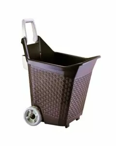 Carrello multiuso kart marrone l 76 bama
