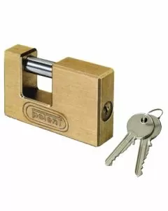 Lucchetto ottone mm 76 serrande potent