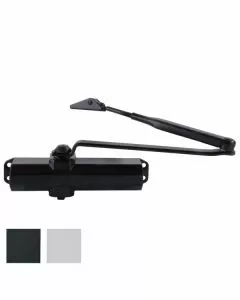 Chiudiporta aerodinamico argento is20 iseo