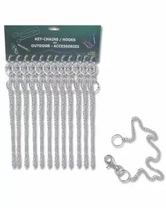 Portachiavi anello catena thick pz 12 geit