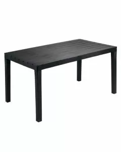 Tavolo resina sumatra antracite 138x80 progarden