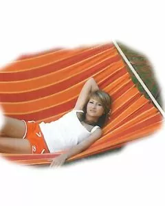 Amaca bahamas arancio/rosso cm 150x200 vette 08664