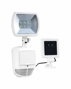 Proiettore led solare sensore sl001bdu duracell