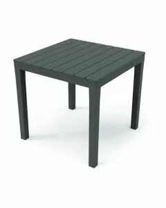 Tavolo resina bali antracite 78x78 progarden