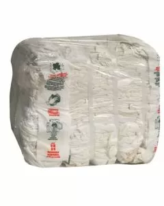 Tessuto straccio bianco misto kg 10