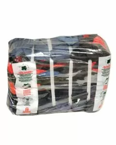 Tessuto straccio colorato felpa kg 10